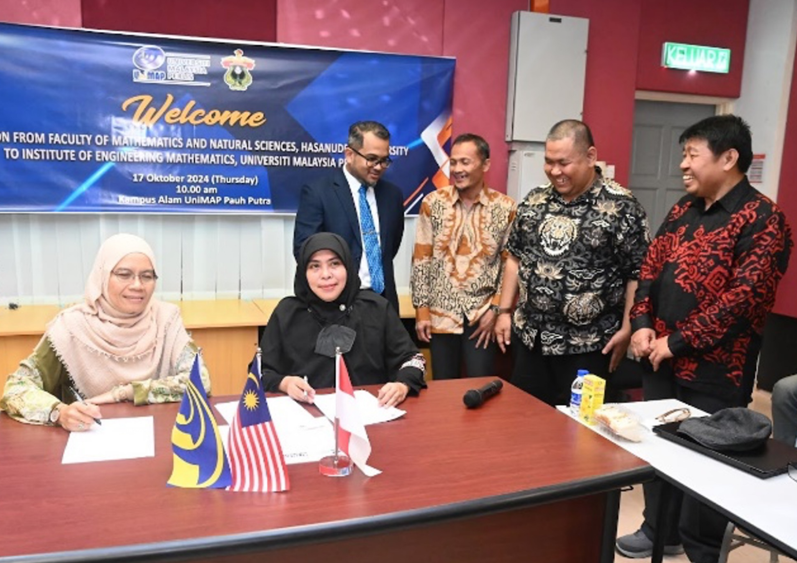 Foto bersama UPM, Foto bersama Pak Bagus