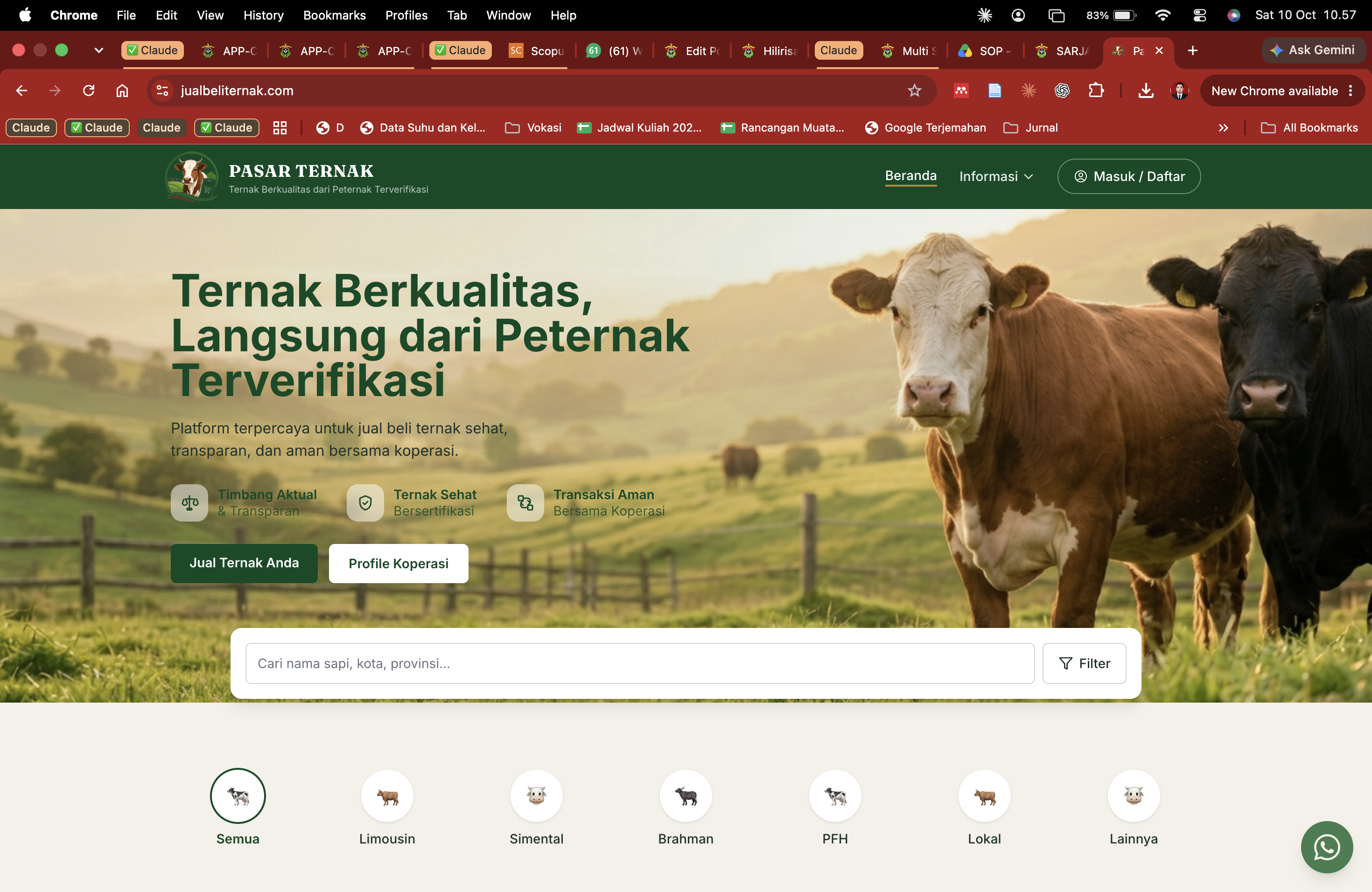 Aplikasi Marketplace Ternak