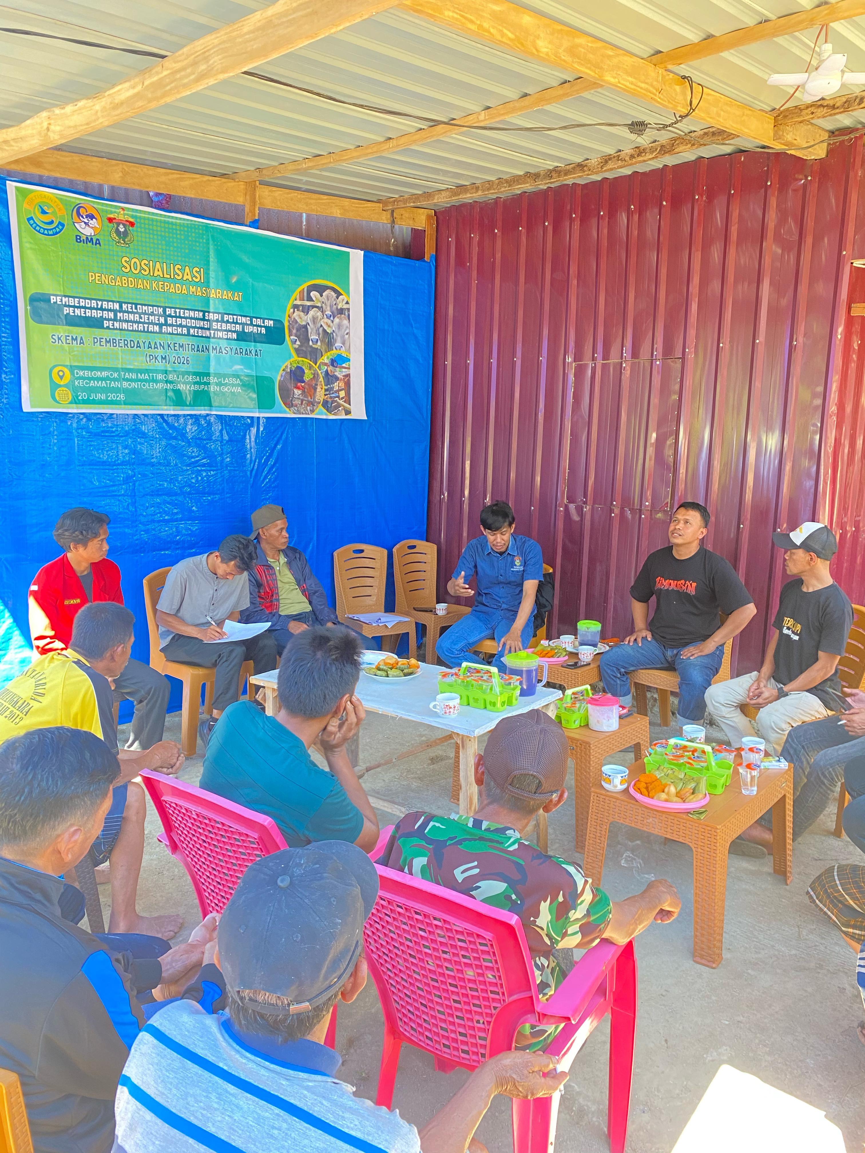 Hasanuddin University Vocational Faculty Lecturers Strengthen Reproductive Management Practices to Improve Beef Cattle Pregnancy Rates in Gowa