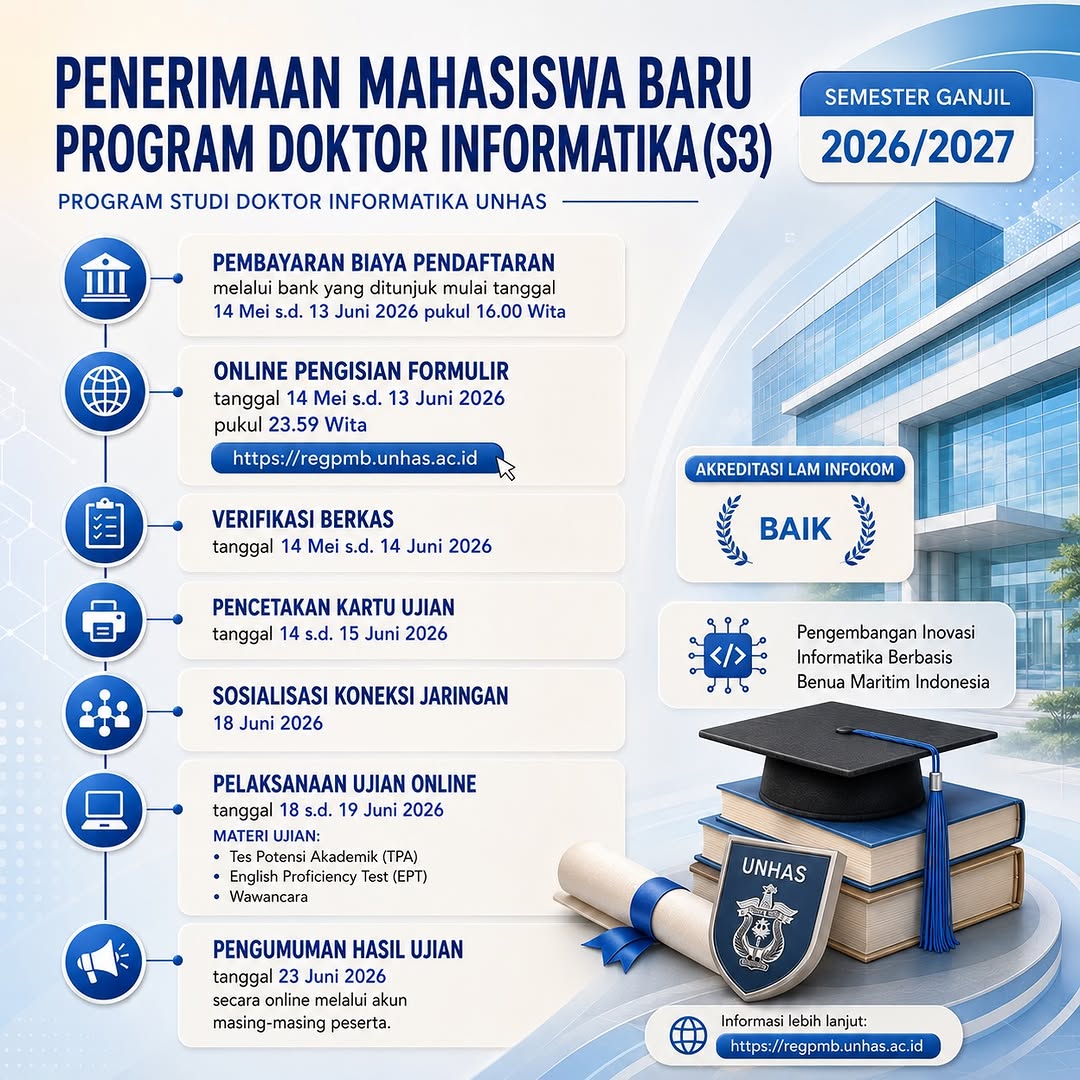 PMB S3 Informatics Unhas - Slide 1