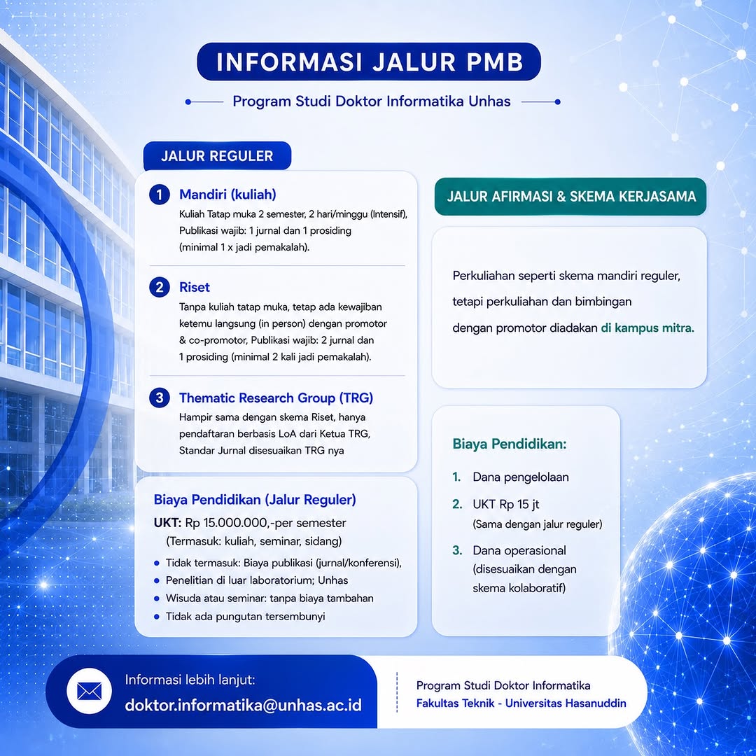 PMB S3 Informatics Unhas - Slide 3