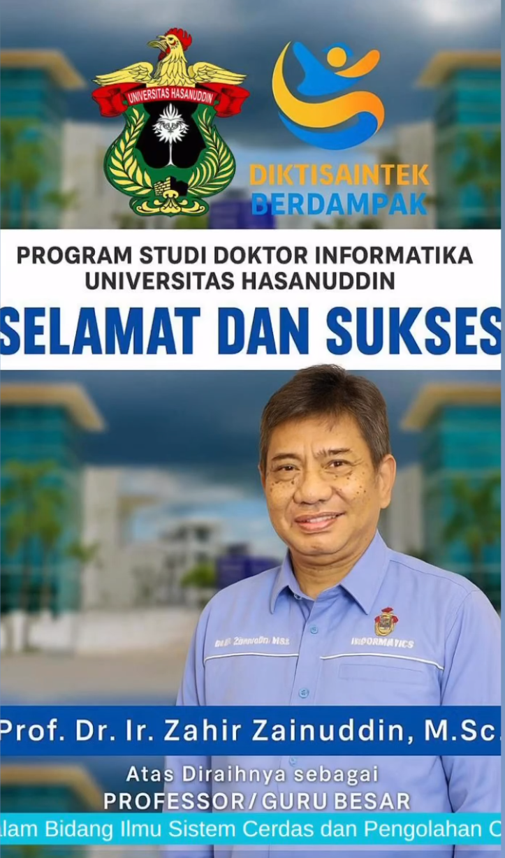 Congratulations on Professorship - Prof. Zahir Zainuddin