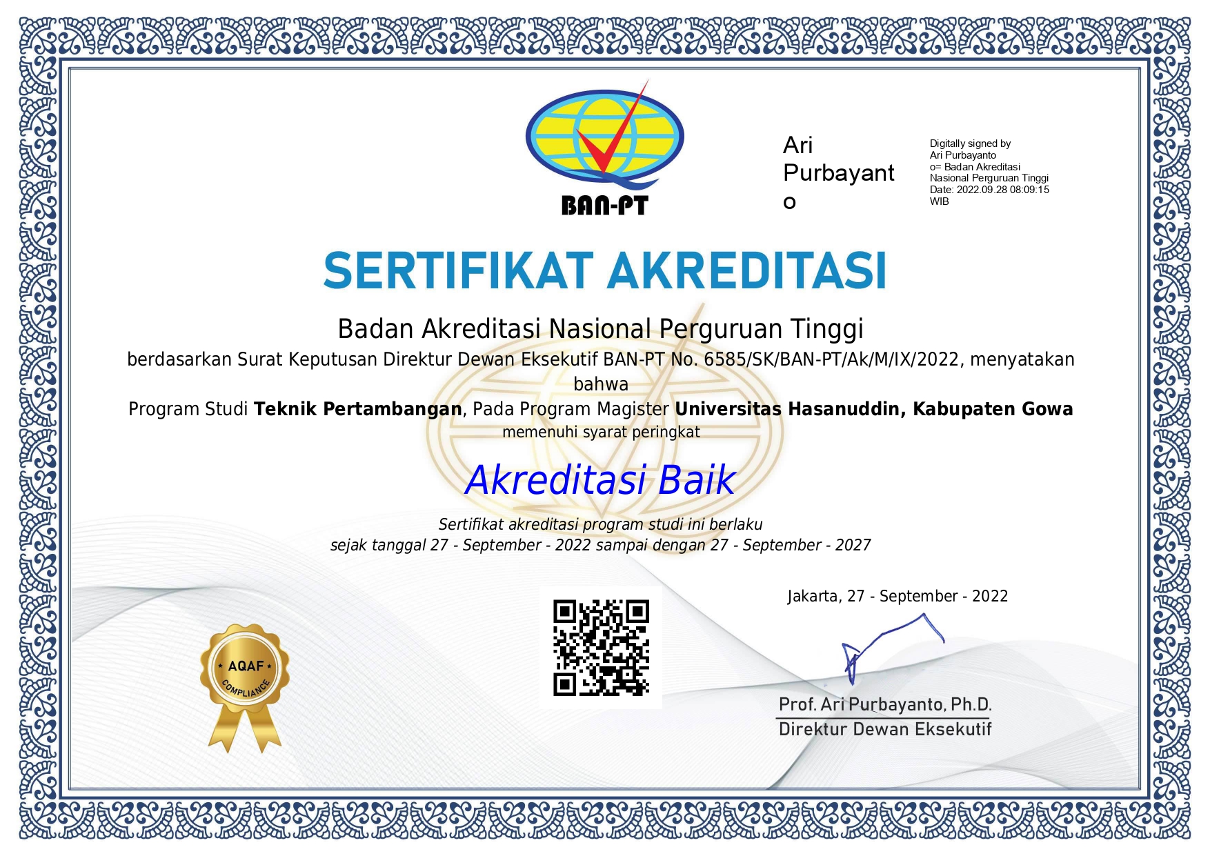 Akreditasi LAMTEK