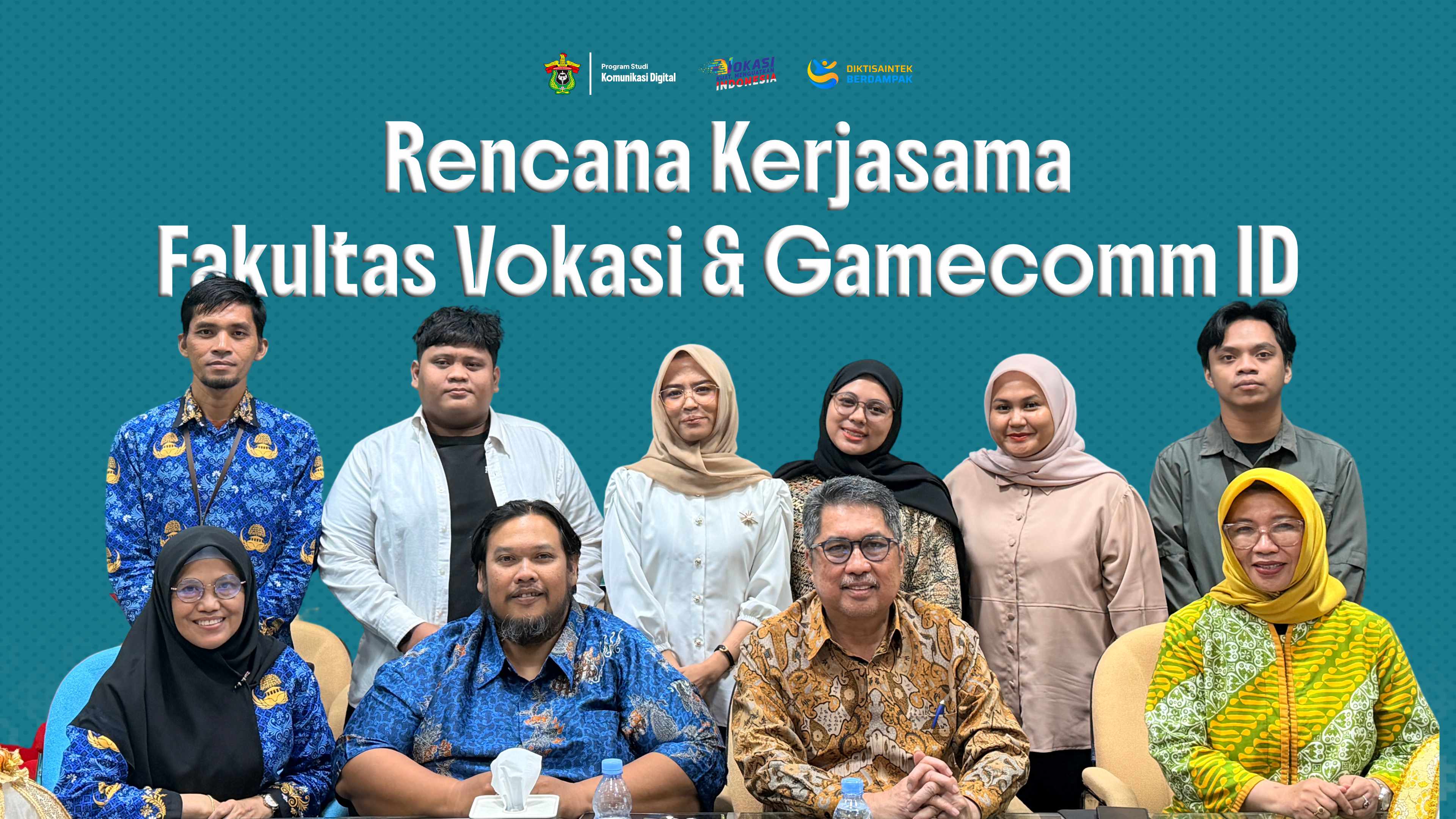 Unhas' Digital Communication Vocational Program Breakthrough: Partnering with GamecommID, Ready to Dominate the Creative Industry!