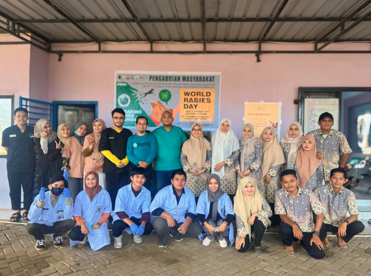 Veterinary Paramedic Study Program Holds Community Service Activity for World Rabies Day at Makassar City Animal Health Center