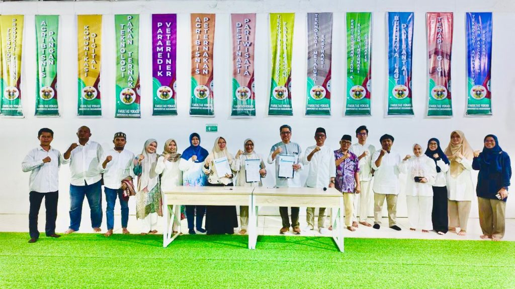 BDLP Unhas Hadiri Buka Puasa Bersama Fakultas Vokasi dan Penandatanganan Pakta Integritas IKU 2026