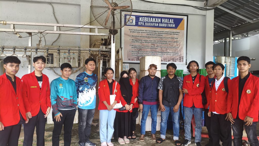 Unhas Vocational Students Participate in Abattoir Practicum at Harapan Baru Farm Sidrap RPA
