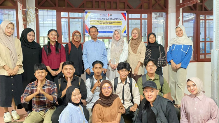 Mahasiswa BDLP Unhas Angkatan 2022 Ikuti Ujian Kompetensi Skema Pembenihan Ikan Bandeng