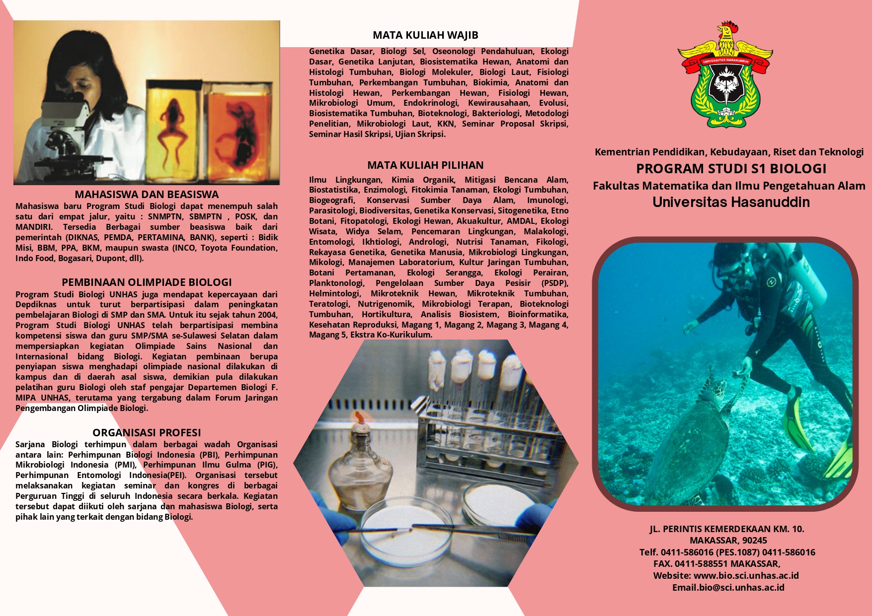 Brosur Prodi Sarjana Biologi