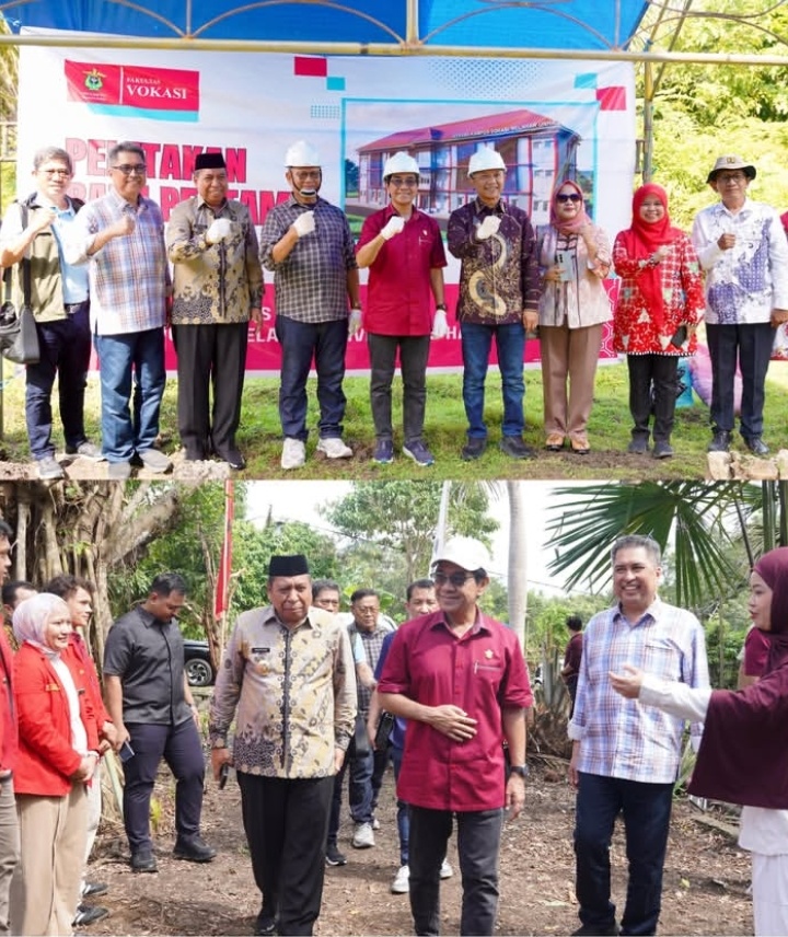 “Laying of the First Stone for the UNHAS Faculty of Vocational Studies Student Dormitory in Selayar Islands Regency”