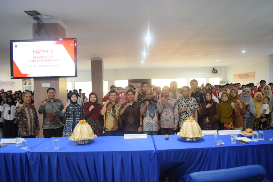 New Students Join Hasanuddin University’s Department of Mathematics in 2026