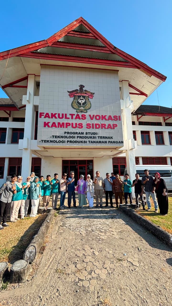 Members of the Board of Trustees (MWA) of Hasanuddin University Visit Unhas Vocational Faculty Campus in Sidrap