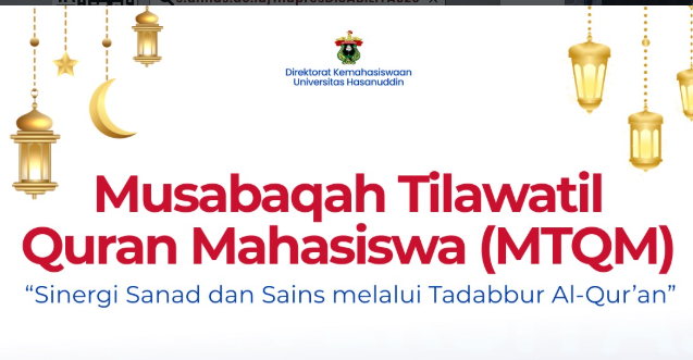 Mahasiswa Agribisnis Peternakan, Berhasil Menjadi Finalis MTQM Cabang Lomba Tartil Al-Qur'an