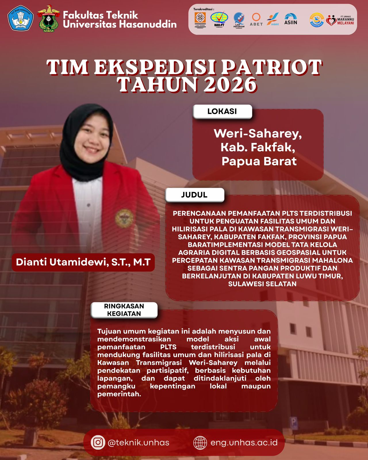Patriot Expedition Team 2026: Empowering Communities through Sustainable Energy Innovation