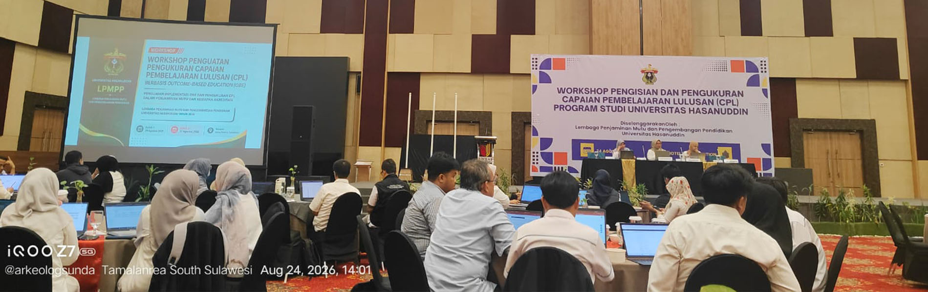 As part of its commitment to improving the quality of learning, the Archaeology Undergraduate Programme at Unhas took part in a workshop on completing and assessing CPLs