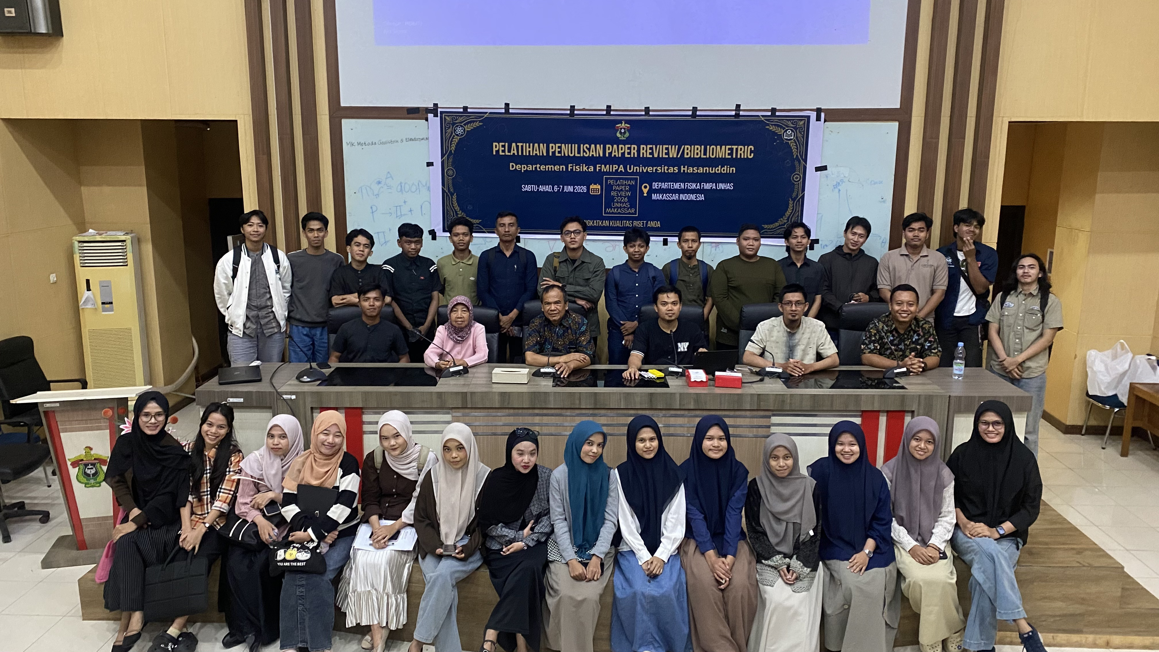 Accelerating Scientific Publication: Department of Physics Unhas Successfully Conducts Bibliometric & Paper Review Training 2026