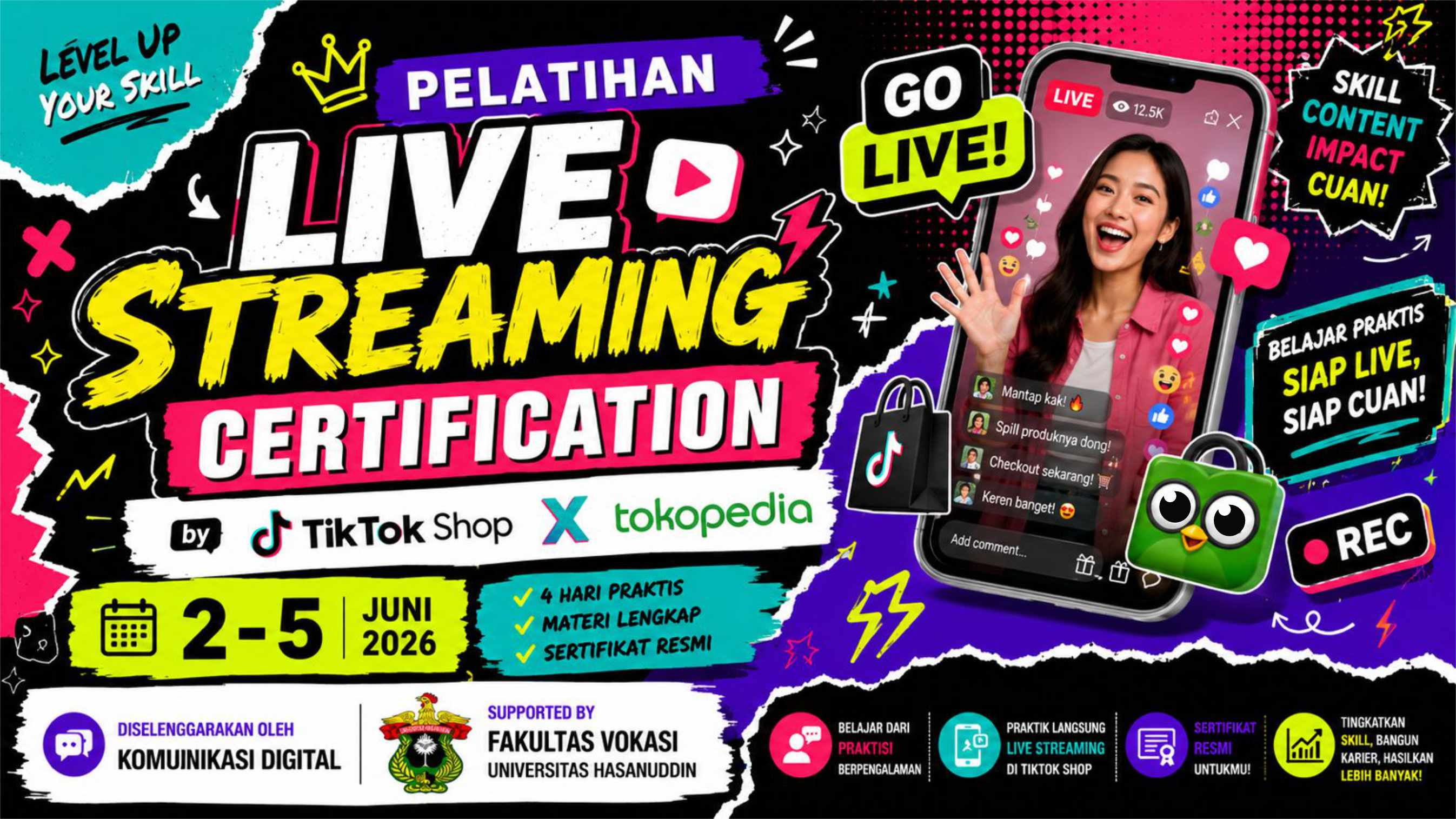 Pelatihan Live Streaming Certification 2026