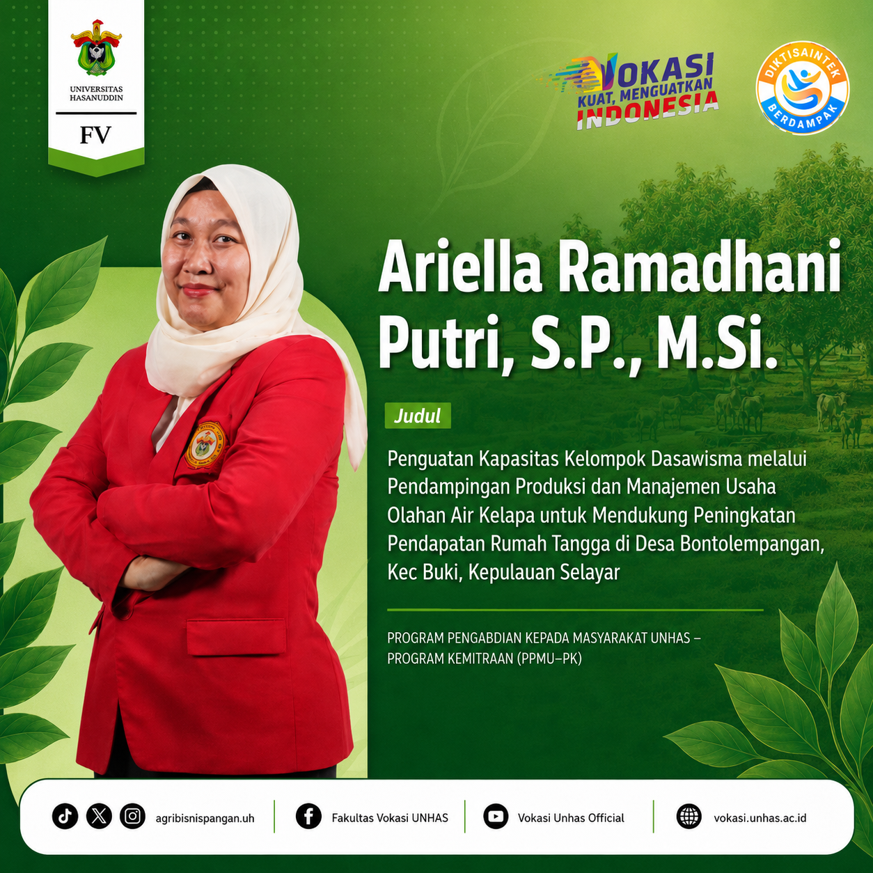 Transforming the Potential of Coconut Water into Business Opportunities in Bontolempangan Village