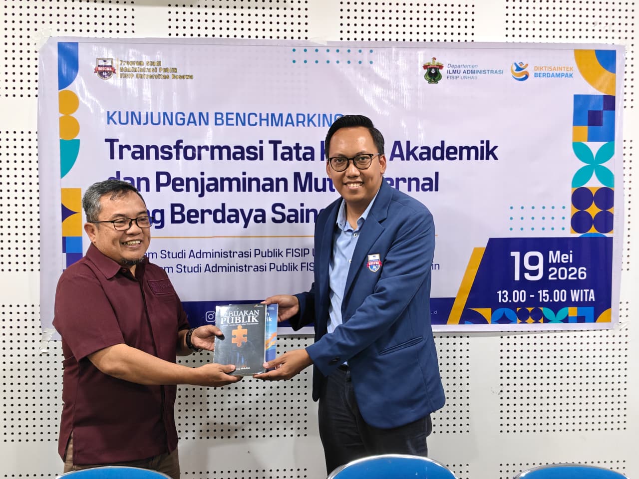 Program Studi dministrasi Publik Universitas Bosowa Benchmarking ke FISIP Unhas, Perkuat Tata Kelola Akademik