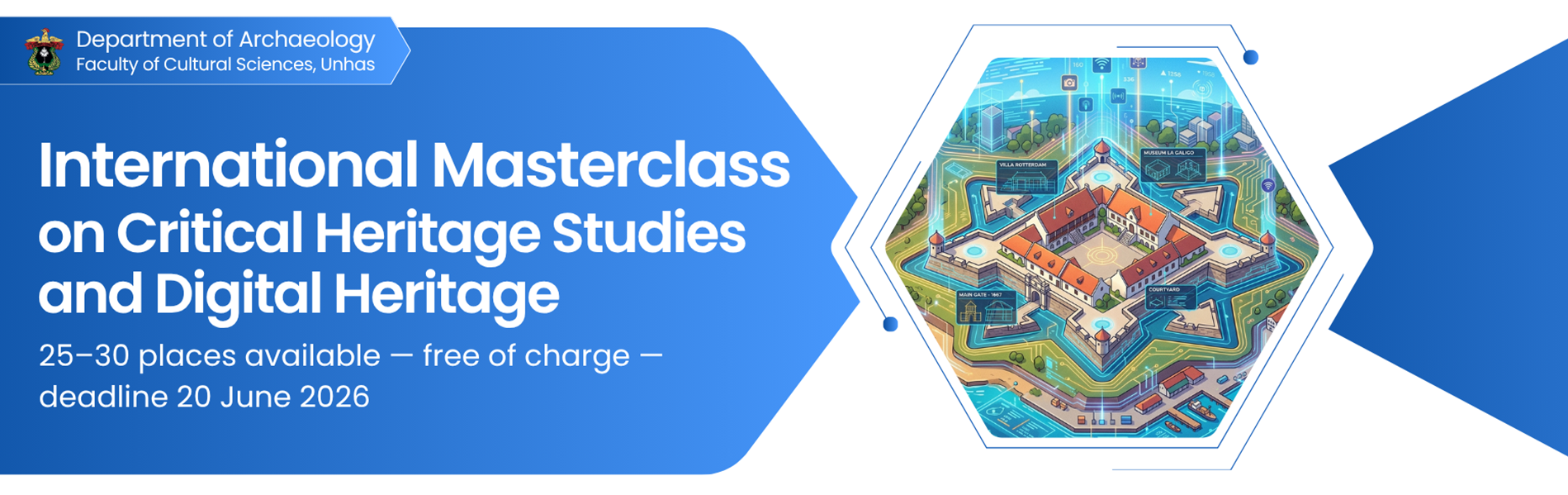 Applications Now Open: International Masterclass on Critical Heritage Studies and Digital Heritage