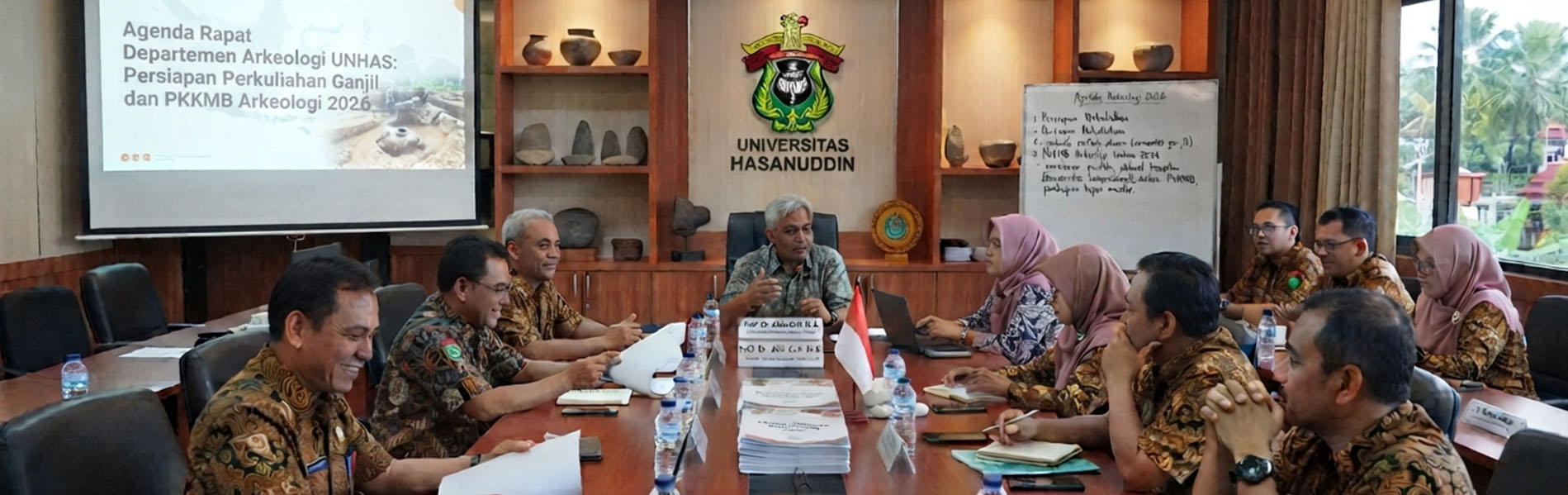 The Department of Archaeology Holds a Meeting to Prepare for Lectures and the PKKMB for the 2026/2027 Academic Year