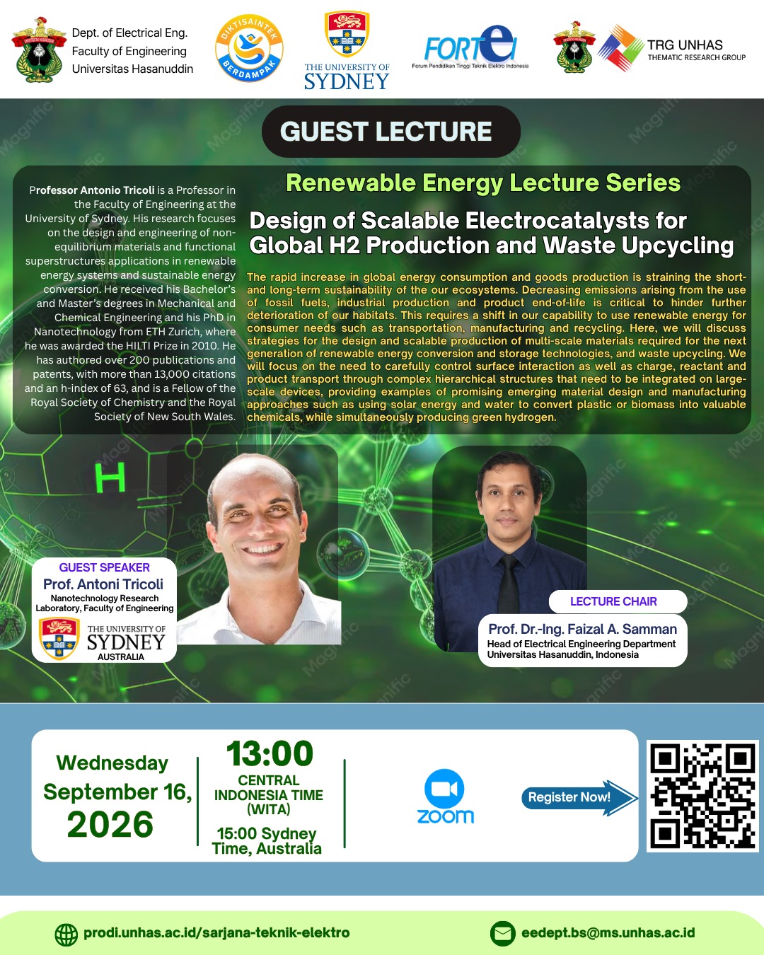 Guest Lecture: Renewable Energy Lecture Series