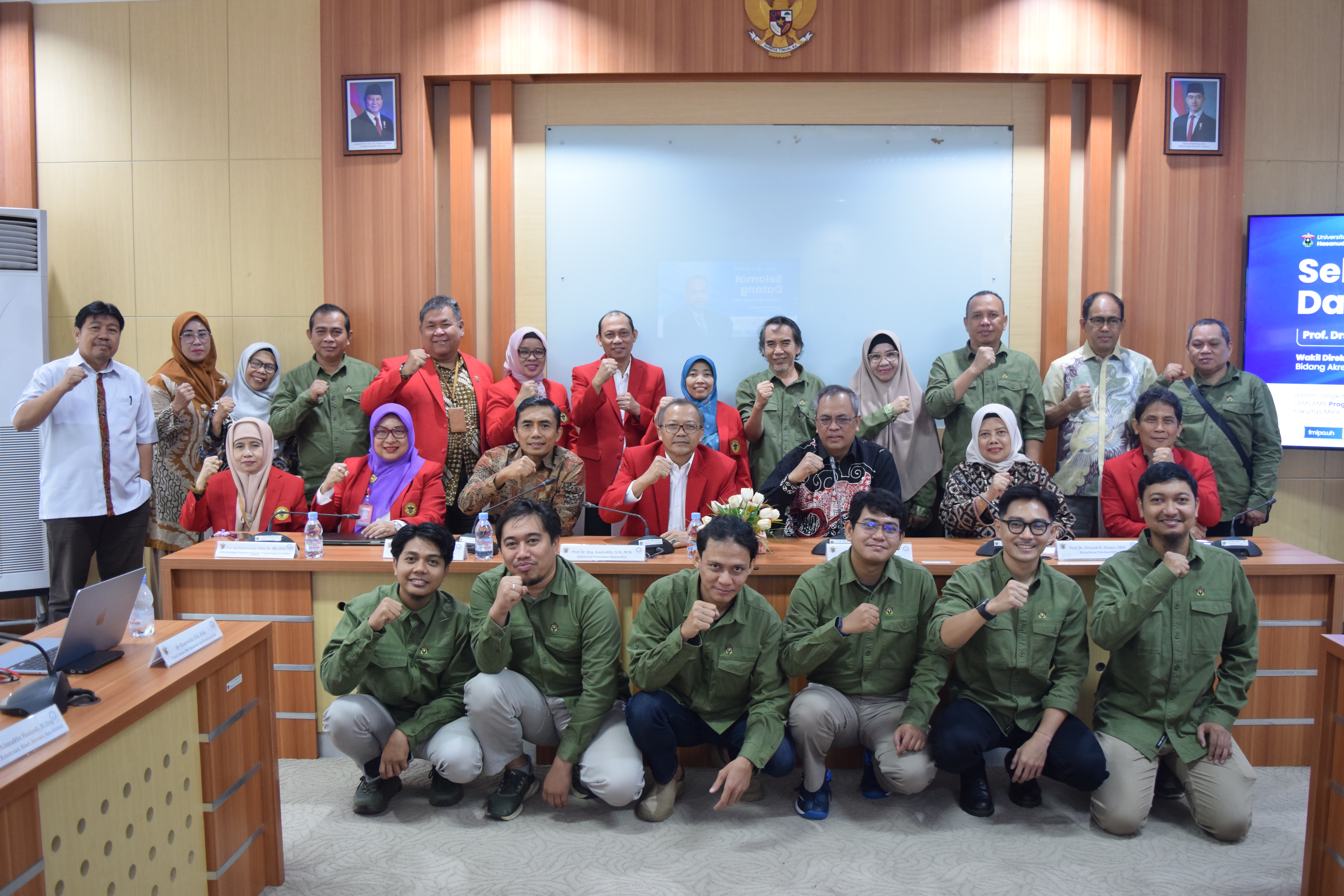 Department of Geophysics, Faculty of Mathematics and Natural Sciences, Hasanuddin University Receives LAMSAMA Accreditation Assistance