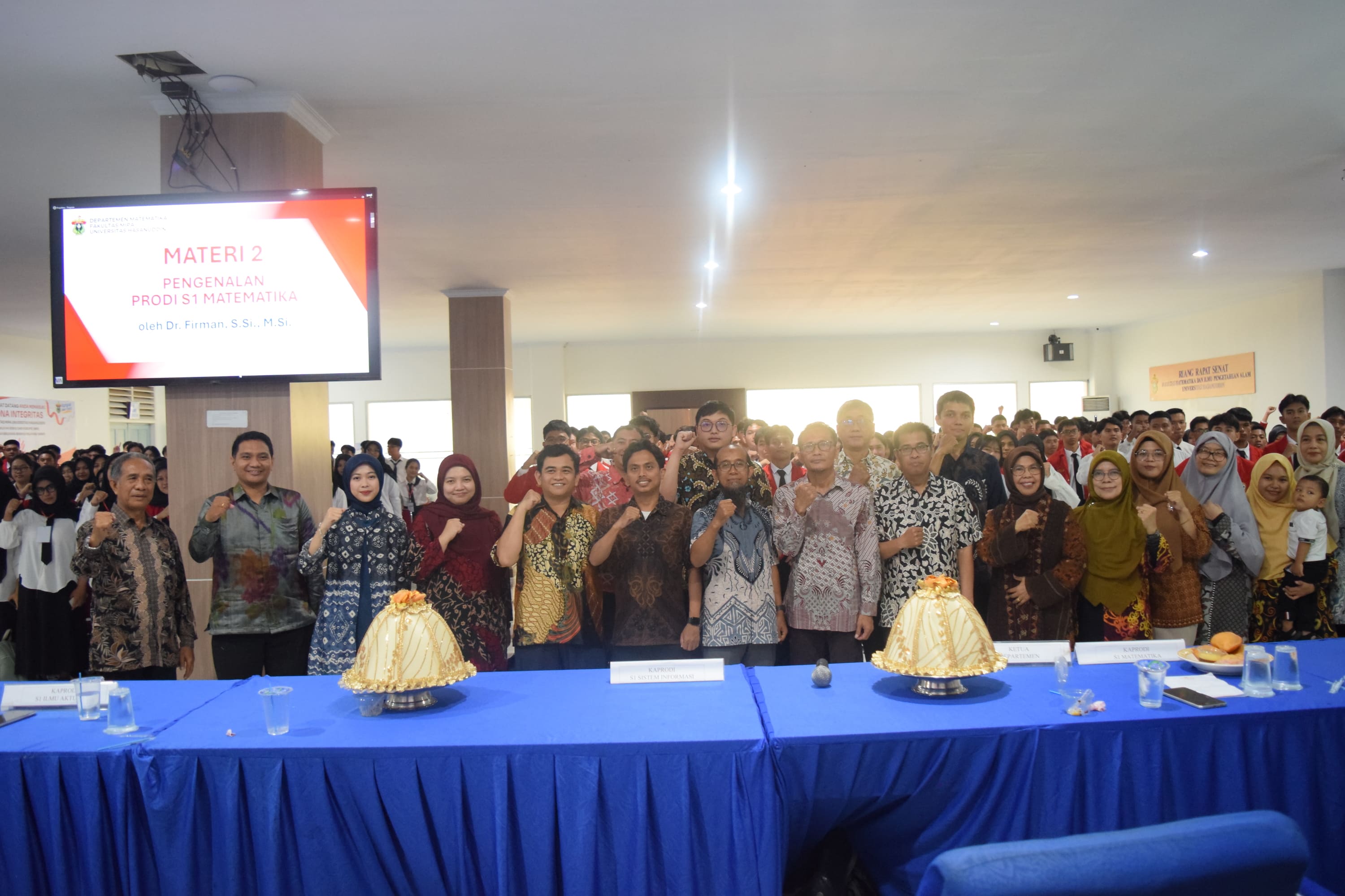 267 New Students Join Hasanuddin University's Department of Mathematics in 2026