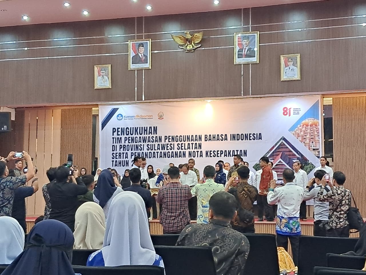 Head of Indonesian Literature Department at Hasanuddin University Appointed as Expert on South Sulawesi Indonesian Language Monitoring Team