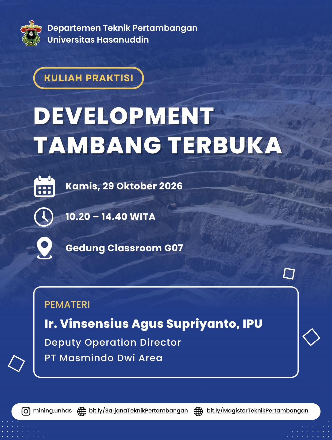 Guest Lecture, 29 October 2026