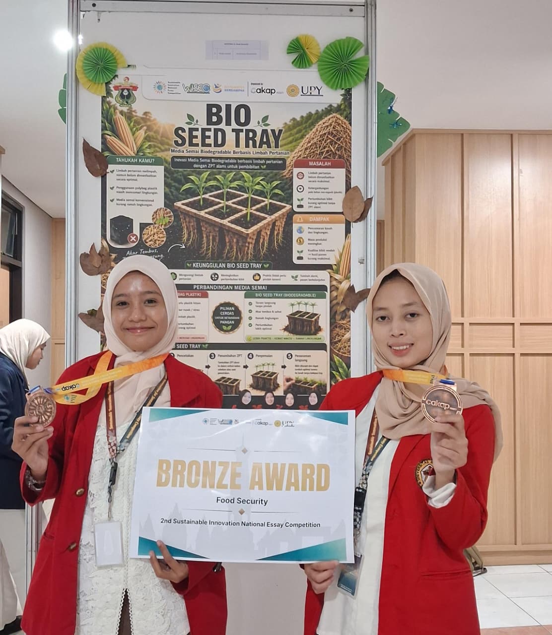Food Crop Production Technology Students from Hasanuddin University Win 3rd Place at the 2nd Sustainable Innovation National Essay Competition (SINEC) 2026