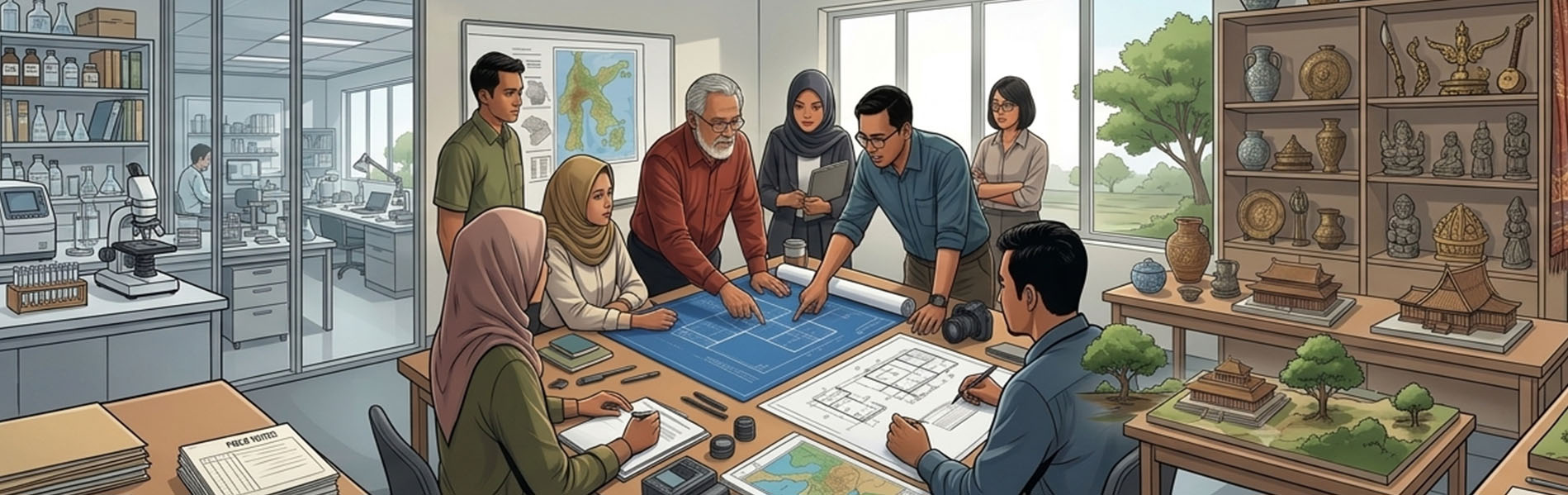 Shaping the Future of Cultural Heritage: How UNHAS Experts are Redefining Museum Conservation in South Sulawesi