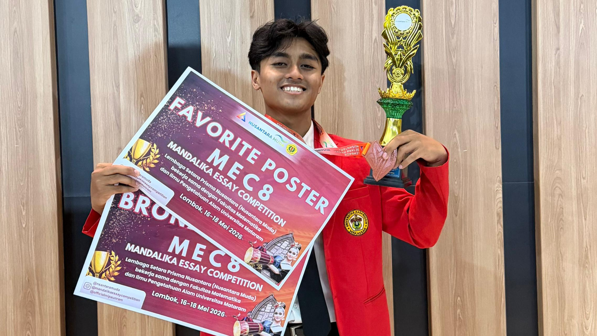 Mahasiswa Arsitektur Raih Bronze Medal dan Best Poster di Mandalika Essay Competition