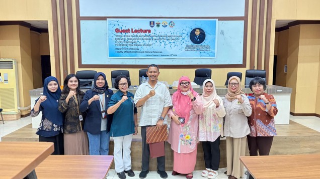 The Department of Biology at the Faculty of Mathematics and Natural Sciences, University of Hasanuddin, Hosts a Guest Lecture with a Microbiome Expert from UiTM Malaysia