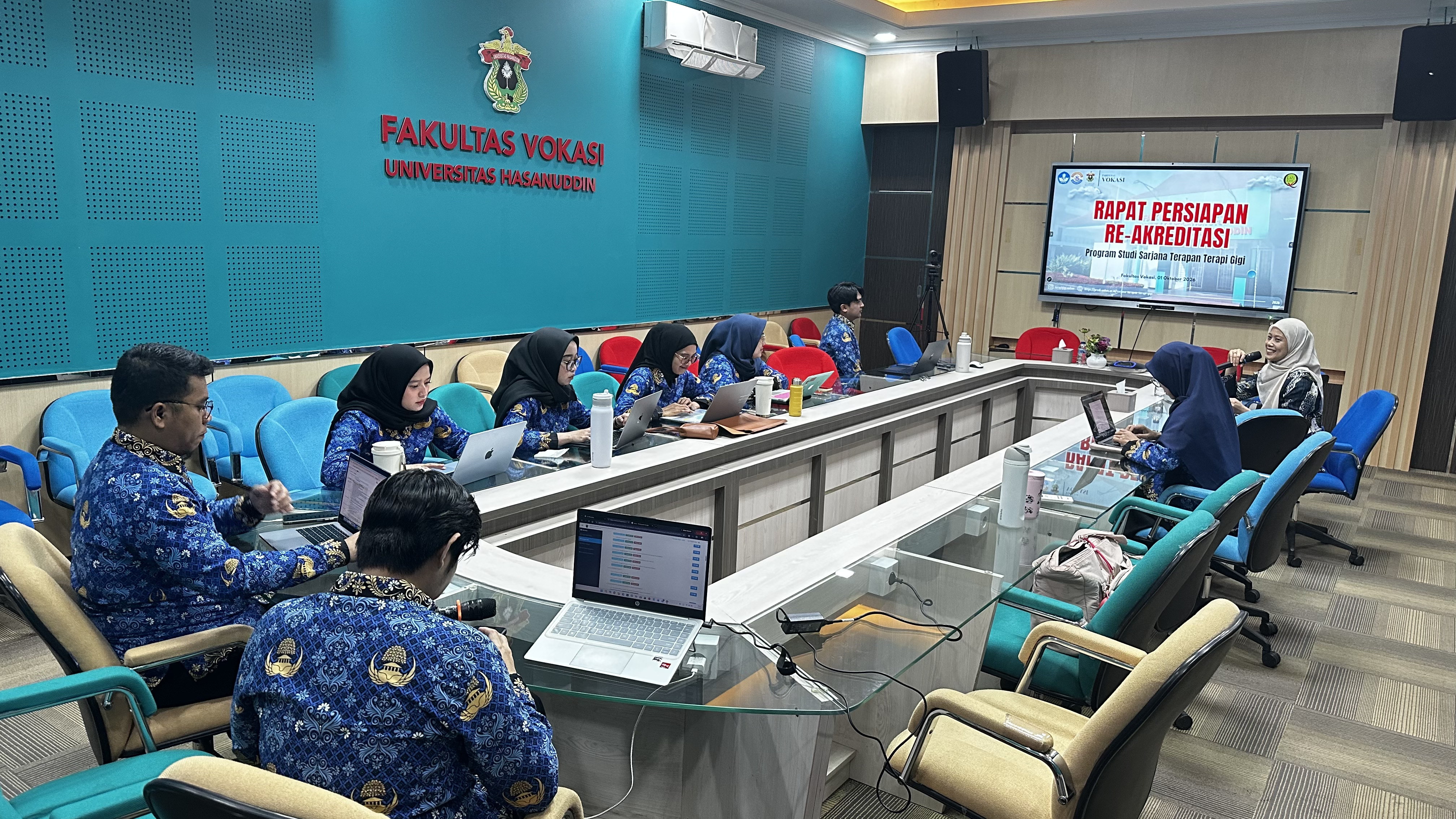 Preparations for Reaccreditation by LAM-PTKes